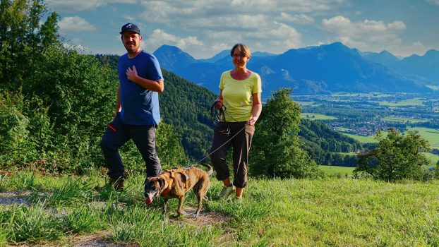 Wanderbegleitung mit Hund